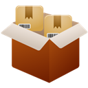 Freight, packing, shipment, Products, trucking SaddleBrown icon