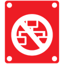 offline, drive Crimson icon