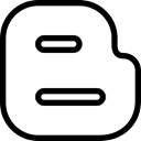 Edit, blog, multi-user, Communication, Service, Grid, creative, Publishing, post, blogger, shape, social-media, social-network Black icon