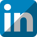 Linkedin DarkCyan icon