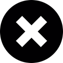 Circular, Close, failed, Error, Errors, interface, cancel Black icon