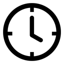 timer, minute, watch, time, Clock, Alarm Black icon