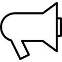 volume, interface, Loud, voice, scream, Demonstration, shout Black icon