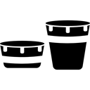 music, Drum, Drums, African Drums, Drum Set, African Drum Black icon