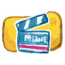 video, film, movie Black icon
