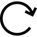 Arrows, rotate, Arrow, right arrow, Rotating, Rotating Arrow Black icon