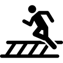 Running, runner, person, symbol, Games, people, Sportive, Game Black icon
