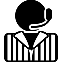 Headset, persons, people, Game, tool, Games, Black, person Black icon
