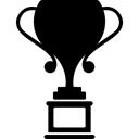 symbol, sports, trophy, sport, Trophies, Sportive, cup, Play Football Black icon