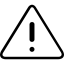 outline, Outlined, triangular, triangle, Caution, Haw Weather Stroke, sign, exclamation, weather, Attention Black icon