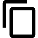 paper, document, Clipboard, interface, Copy, Content Black icon