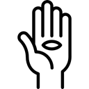 Catholic, Christianity, religious, christian, religion, shapes, Hand Black icon