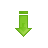 Decrease, skip, download, descending, fall, Descend, Arrow, Down YellowGreen icon