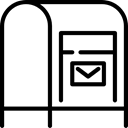 mails, Mailing, Email, mail Black icon