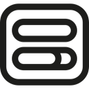 switches, square, interface, switch off, switch, off Black icon