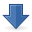 fall, Decrease, download, Down, descending, Descend SteelBlue icon