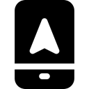Geolocalization, Orientation, technology, Direction, compass Black icon