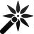 Wand, magic Black icon
