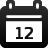 Schedule, date, Calendar, event Black icon