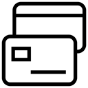 Credit cards, Credit card, online store, payment method, Business, Money Card, banking, Bank Black icon