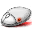mouse on, Mouse Gainsboro icon