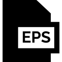 File, Archive, document, Multimedia, Eps, Format Black icon