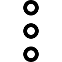 signs, Ellipsis, mark, Multimedia Option, Punctuation, more, Three Dots, shapes Black icon