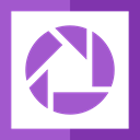 Logos, Picasa, Logo, social network, picture, logotype, social media MediumOrchid icon