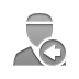 Left, Nurse Gray icon