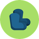 Protection, Feet, Diving Socks, fashion DarkKhaki icon