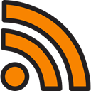 Brands And Logotypes, social media, rss feed, Rss, Logos, Logo, logotype, social network DarkOrange icon