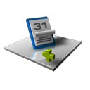 Schedule, date, Calendar, plus, Add DarkSlateGray icon