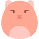 rodent, Animals, pet, hamster LightSalmon icon