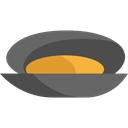 food, Animals, Mollusc, Sea Life, Sea Food, Mussel, Food And Restaurant Black icon