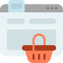 Commerce And Shopping, Seo And Web, commerce, online shop, online store, Browser, Multimedia, telephone WhiteSmoke icon