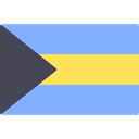 world, flag, Bahamas, flags, Country, Nation LightSkyBlue icon