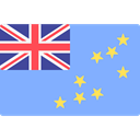 world, flag, Tuvalu, flags, Country, Nation LightSkyBlue icon