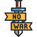 miscellaneous, weapon, war, Peace, sword DarkSlateGray icon
