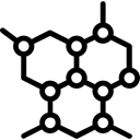 medical, education, Cells, Biology, Hexagon, Healthcare And Medical Black icon