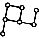 Hexagon, Healthcare And Medical, medical, education, Cells, Biology Black icon
