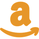 Amazon, logotype, Logos, online shop, Brands And Logotypes, Logo, social media, social network Goldenrod icon