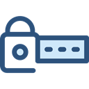 password, security, Alarm, ui, Passkey Black icon
