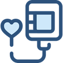 medical, donation, transfusion, Health Care, Blood Drop, Healthcare And Medical, Blood Donation DarkSlateBlue icon