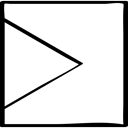Abstract, right, Design, creative Black icon