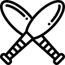 Circus, Fun, carnival, entertainment, Fairground, Juggling Black icon