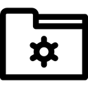 file storage, Data Storage, Office Material, Files And Folders, Folder, interface, storage Black icon