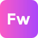 Extension, adobe, Fireworks, format icon MediumOrchid icon
