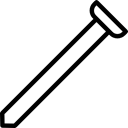tool, Construction, Nail, carpenter, Carpentry, Home Repair, Construction And Tools Black icon