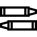 write, Pen, Draw, education, Crayon, Tools And Utensils, Edit Tools, Crayons Black icon