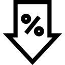 shapes, Sales, Discount, percentage, signs, Commerce And Shopping, Percent Black icon